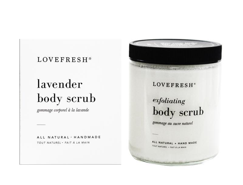 Exfoliating with sugar increases circulation, stimulates the lymphatic system (which moves toxins out of the body), makes your skin glow and even helps tone and firm your body! Great for self care boxes, Canadian gift boxes, and housewarming gift box.