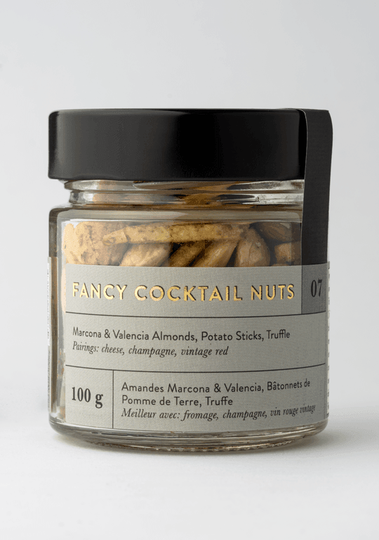 Marcona & Valencia Almonds, Potato Sticks, Truffle Pantry Salted Co. 