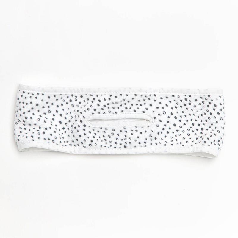 Microfiber Spa Headband - Micro Dot Bath & Body Kitsch 