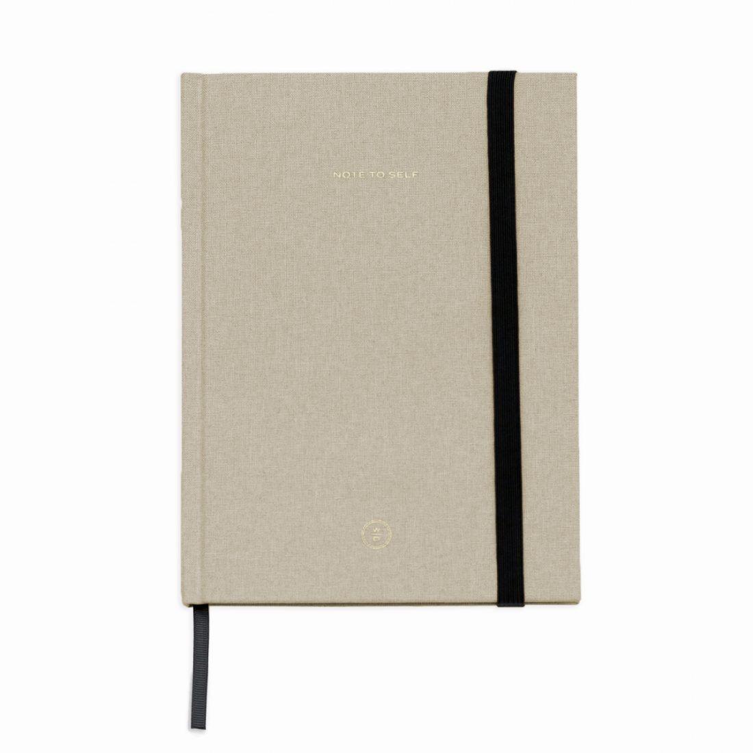 Note To Self Journal - Cream Stationary Wit & Delight 