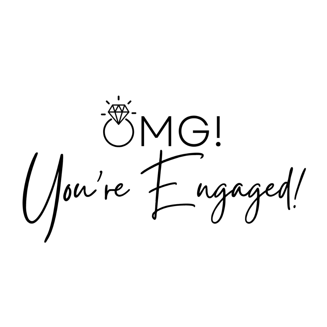 OMG You're Engaged Note Card Gift Smack Gift Company 