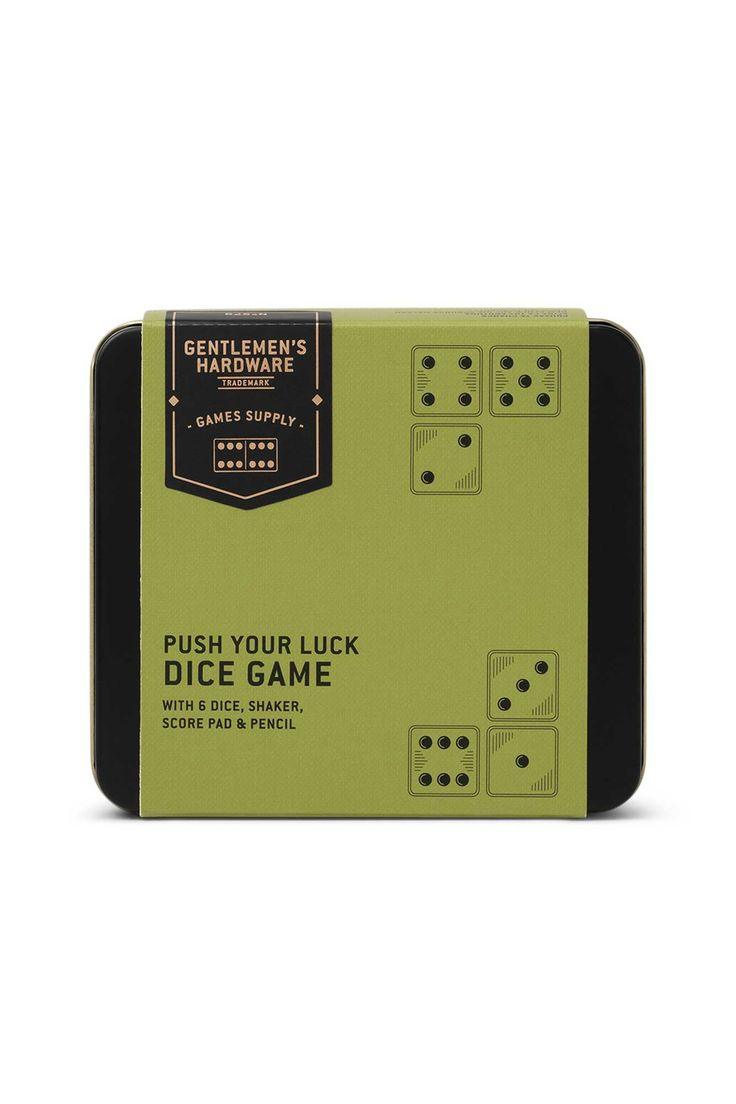 Push Your Luck Dice Game Gentleman's Hardware 