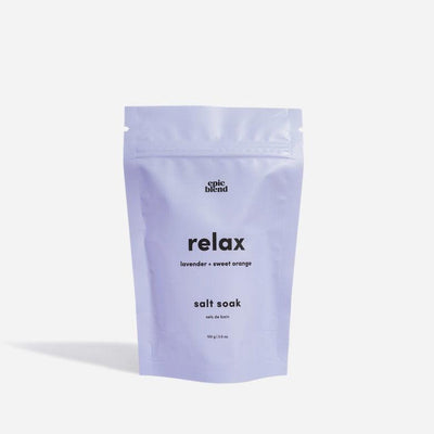 Relax Bath Salt Soak - 100 g Bath & Body Epic Blend 