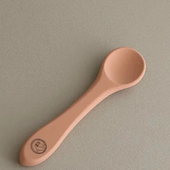 Silicone spoon, set of 2 - Camel