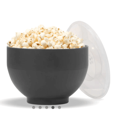 Small Charcoal Popcorn Popper - The personal size! Kitchen Items W & P 