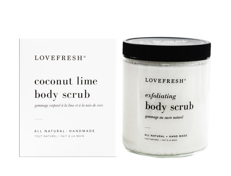 Sugar Scrub - Coconut Lime Body Scrub Bath & Body Lovefresh 