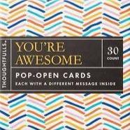 Thoughtfulls - You're Awesome Pop-Open Cards Stationary Compendium 
