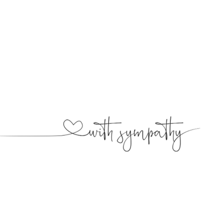 With Sympathy Note Card Gift Smack Gift Company 