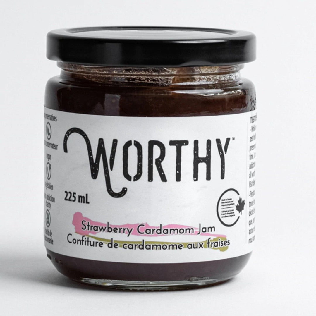 Worthy's Strawberry Cardamom Jam Gift Smack Gift Company 