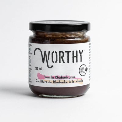 Worthy's Vanilla Rhubarb Jam Gift Smack Gift Company 
